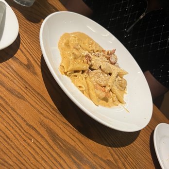 Bleu Restaurant and Bar - Cajun Chicken Penne Pasta with Shrimp added! - Bars Near Me - Winston-Salem, North Carolina