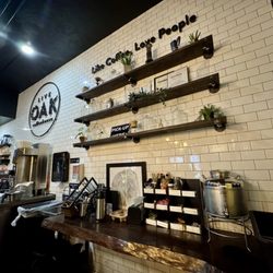 Live Oak Coffeehouse - Behind the bar