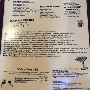 Dixie Grill - Drinks (Happy Hour, too!) - Southern Near Me - Aiea, Hawaii Dixie Grill - Drinks (Happy Hour, too!) - Southern Near Me - Aiea, Hawaii