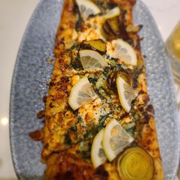 Open Face Spinach Pie