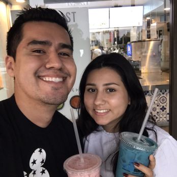 Blue Burro - Strawberry Shortcake Blue Horchata - Salad Near Me - Long Beach, California