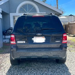My back windshield that was fixed. My back windshield that was fixed.