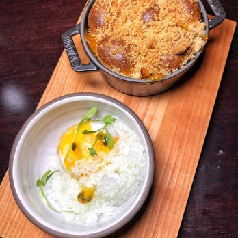 The Library - Mango cobbler - New American Near Me - Las Vegas, Nevada The Library - Mango cobbler - New American Near Me - Las Vegas, Nevada