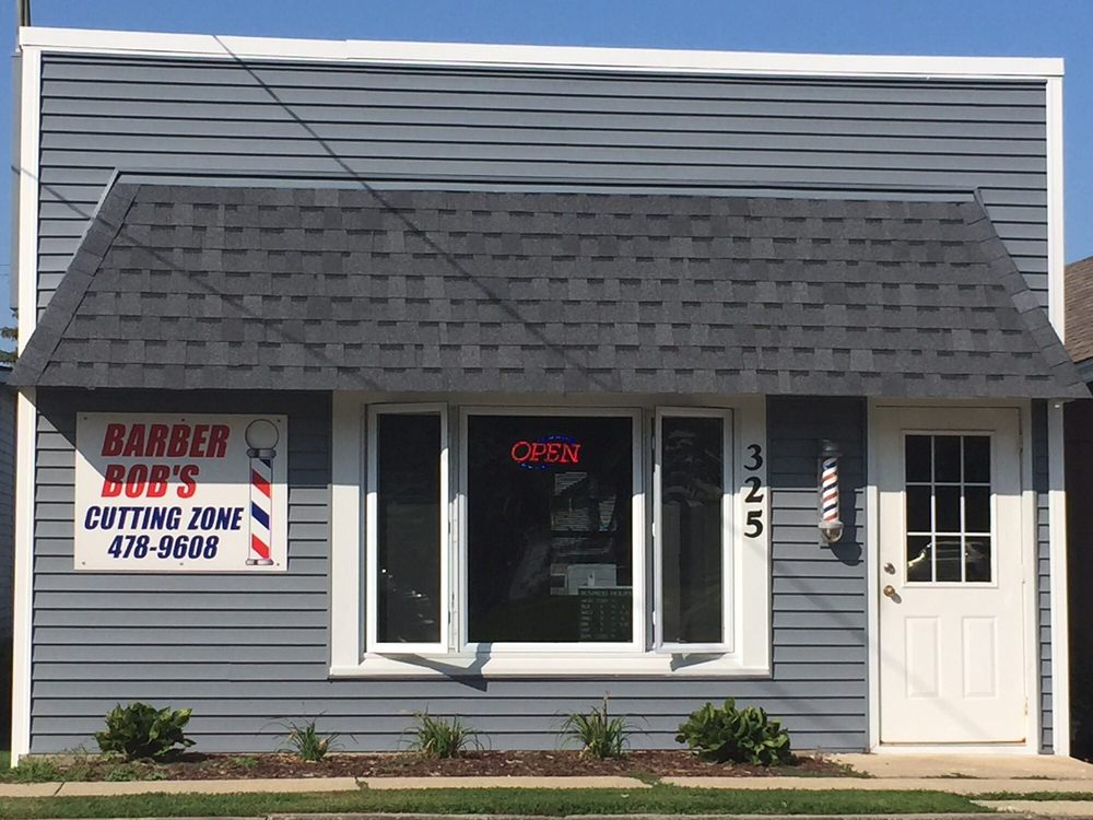 Barber Bob's Cutting Zone Logo