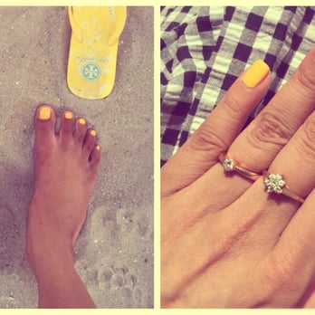 Soho Nails Spa - Cary - Polish change at Soho- bright color, beautiful service - Nail Salons Near Me - Cary, North Carolina