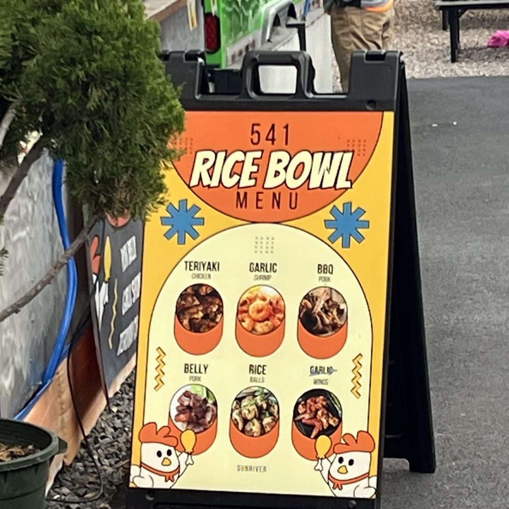 541 Rice Bowl - Food Trucks Near Me - Sunriver, Oregon