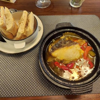 Estación Central - Bacalao la vizcaina, codfish in sauce - Tapas Bars Near Me - Miami, Florida