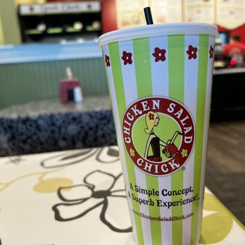 Chicken Salad Chick - Logo on cup. - Southern Near Me - Dunwoody, Georgia Chicken Salad Chick - Logo on cup. - Southern Near Me - Dunwoody, Georgia