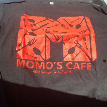Momo's Cafe - Momo's shirt !! - American Near Me - Vallejo, California