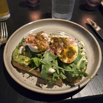 Alder & Ash - Yummy avocado toast - Cocktail Bars Near Me - Seattle, Washington