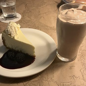 Ted's Montana Grill - Wildberry Cheesecake and Chocolate Milkshake - Burgers Near Me - Buford, Georgia