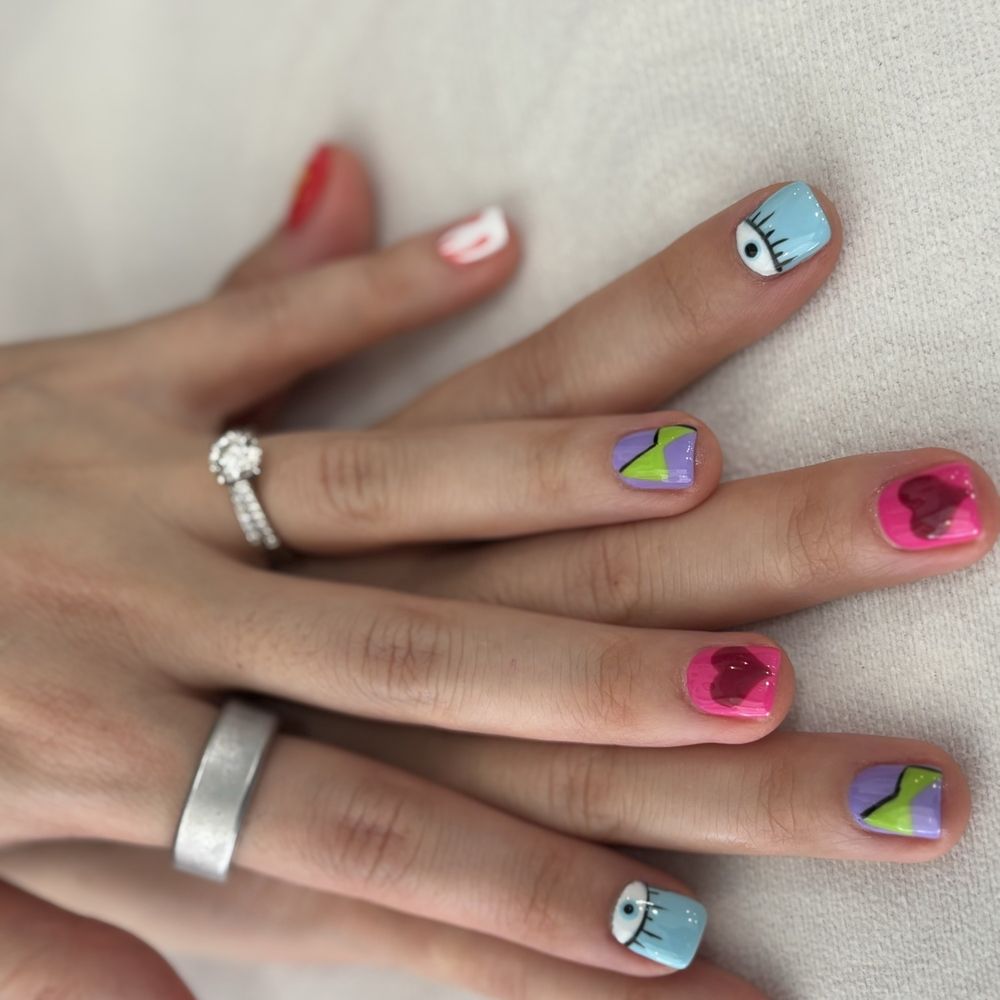 Got my Coachella nails done today! So fun! Got my Coachella nails done today! So fun!