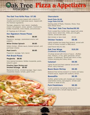 Menu photo 4 Oak Tree Bar & Grille Tarpon Springs, FL Menu photo 4 Oak Tree Bar & Grille Tarpon Springs, FL