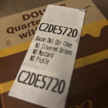 McDonald's - Wat I wanted the Double Bacon Quarter Pounder with Cheese - Burgers Near Me - Pasadena, California