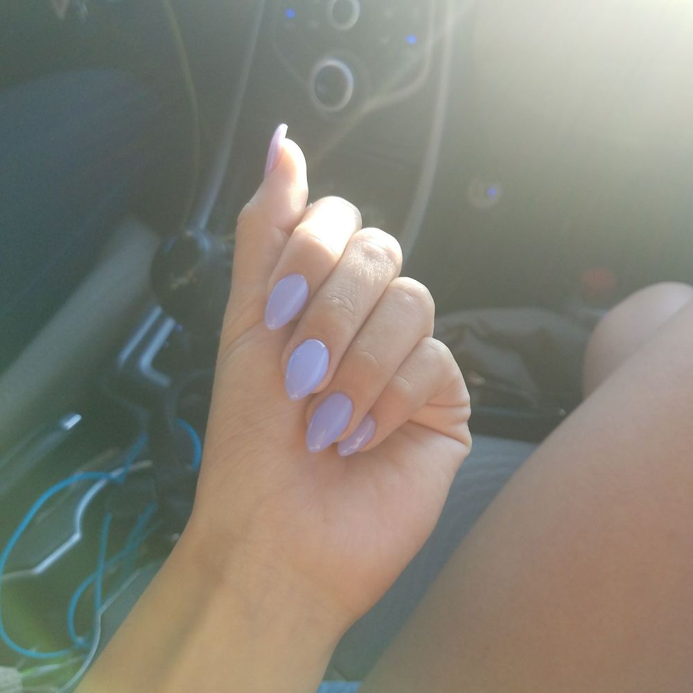 Silver Nails - Full set of acrylics with gel color! - Nail Salons Near Me - Rancho Cucamonga, California Silver Nails - Full set of acrylics with gel color! - Nail Salons Near Me - Rancho Cucamonga, California