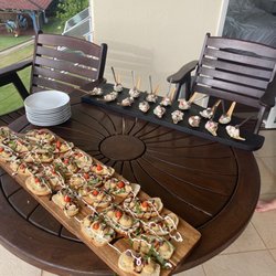 Private Dining Hawaii - Just the first few appetizers!