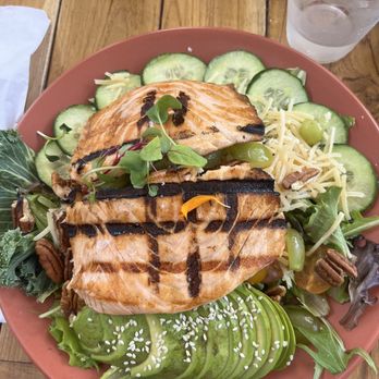 Ojo de Agua - Salmon salad - Mexican Near Me - Miami, Florida Ojo de Agua - Salmon salad - Mexican Near Me - Miami, Florida