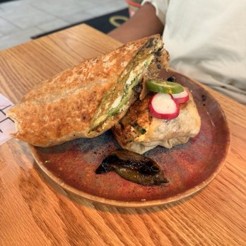 Buenos Dias - Chilaquiles Burrito - Salvadoran Near Me - Houston, Texas