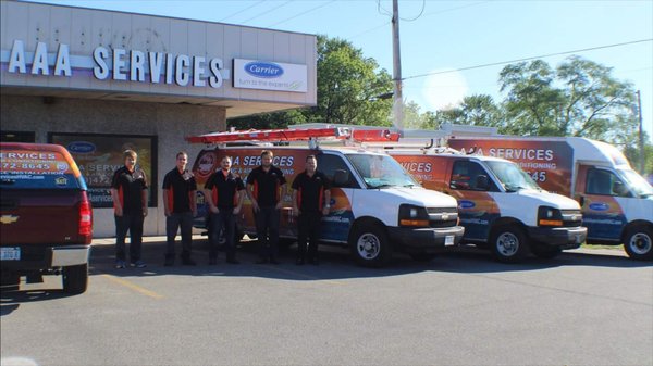 AAA Services - Heating, Air Conditioning & Plumbing Logo