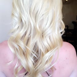Extensions and blonde