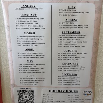 Granny’s - Event calendar (2026) - Bakeries Near Me - Celina, Texas Granny’s - Event calendar (2026) - Bakeries Near Me - Celina, Texas