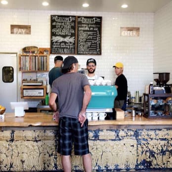 Menotti's Coffee Stop - The front counter and the stars of the show ! - Coffee & Tea Near Me - Venice, California