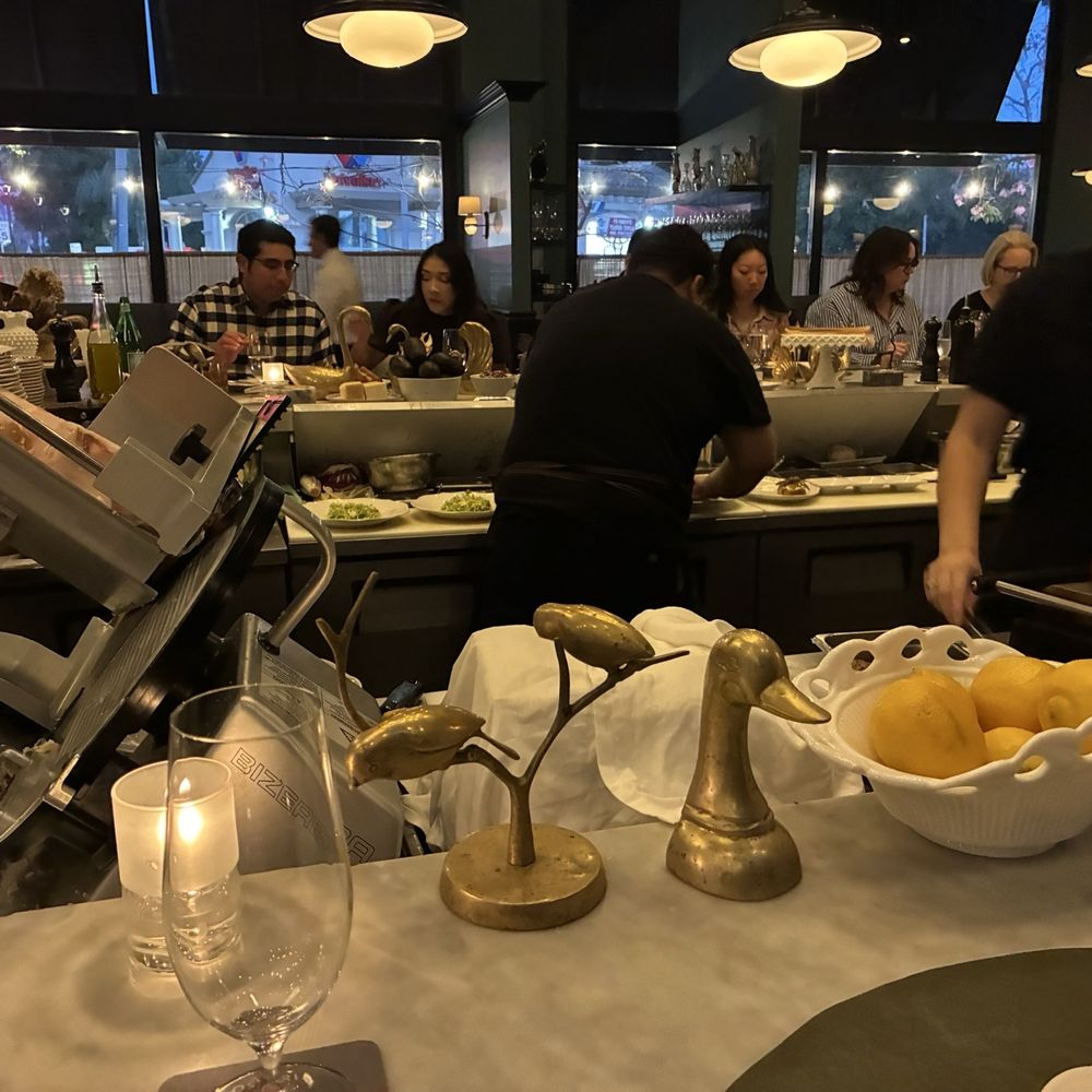 Osteria Mozza - View at the bar (Feb 2026) - Italian Near Me - Los Angeles, California Osteria Mozza - View at the bar (Feb 2026) - Italian Near Me - Los Angeles, California