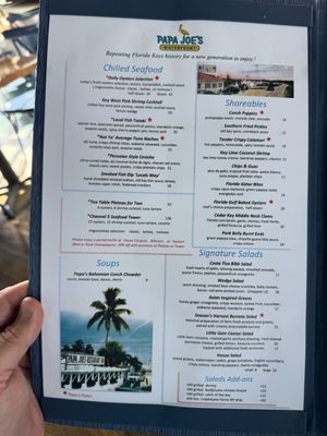 Menu photo 8 Papa Joe’s Waterfront Islamorada, FL Menu photo 8 Papa Joe’s Waterfront Islamorada, FL