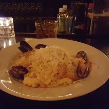 Garibaldi's Cafe - Seafood Fettuccini Alfredo - Italian Near Me - Savannah, Georgia Garibaldi's Cafe - Seafood Fettuccini Alfredo - Italian Near Me - Savannah, Georgia