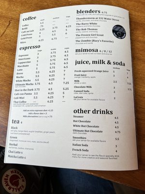 Menu photo 8 The Nucleus Cafe Eau Claire, WI