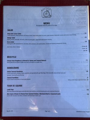 Menu photo 2 Spokes Craft Beer and Tapas Watertown, NY Menu photo 2 Spokes Craft Beer and Tapas Watertown, NY