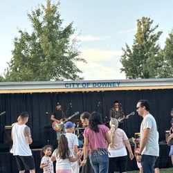 Dancing to the band