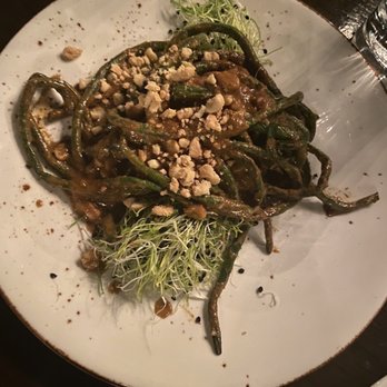 The Raymond 1886 - Chinese string beans aka sitaw - New American Near Me - Pasadena, California