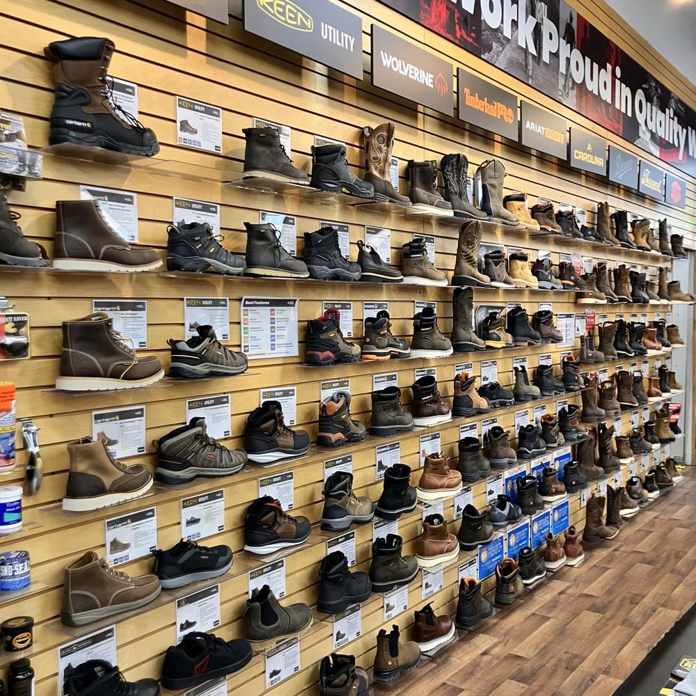 steel toe boot stores near me