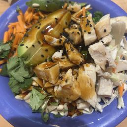 Spicy teriyaki chicken bowl Spicy teriyaki chicken bowl
