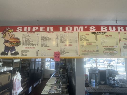 Menu photo 4 Super Tom's Burgers Bakersfield, CA Menu photo 4 Super Tom's Burgers Bakersfield, CA