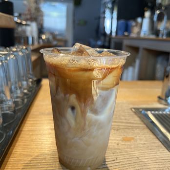 Café Fixe - Decafe iced oat latte - Coffee & Tea Near Me - Brookline, Massachusetts Café Fixe - Decafe iced oat latte - Coffee & Tea Near Me - Brookline, Massachusetts