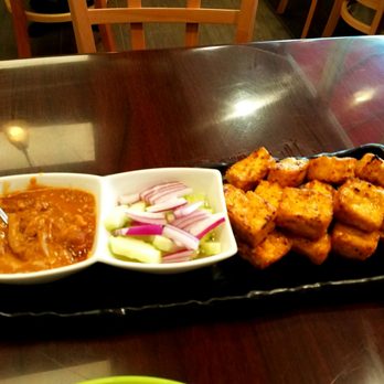 Million Thai Restaurant - Fried tofu appetizer with peanut sauce and pickled cucumbers and red onions - Thai Near Me - Fairfield, California Million Thai Restaurant - Fried tofu appetizer with peanut sauce and pickled cucumbers and red onions - Thai Near Me - Fairfield, California