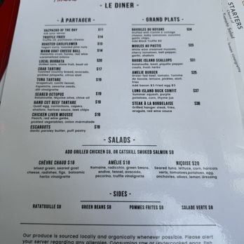 Amélie west village Restaurant, Bistro & Wine Bar - French Near Me - New York, New York