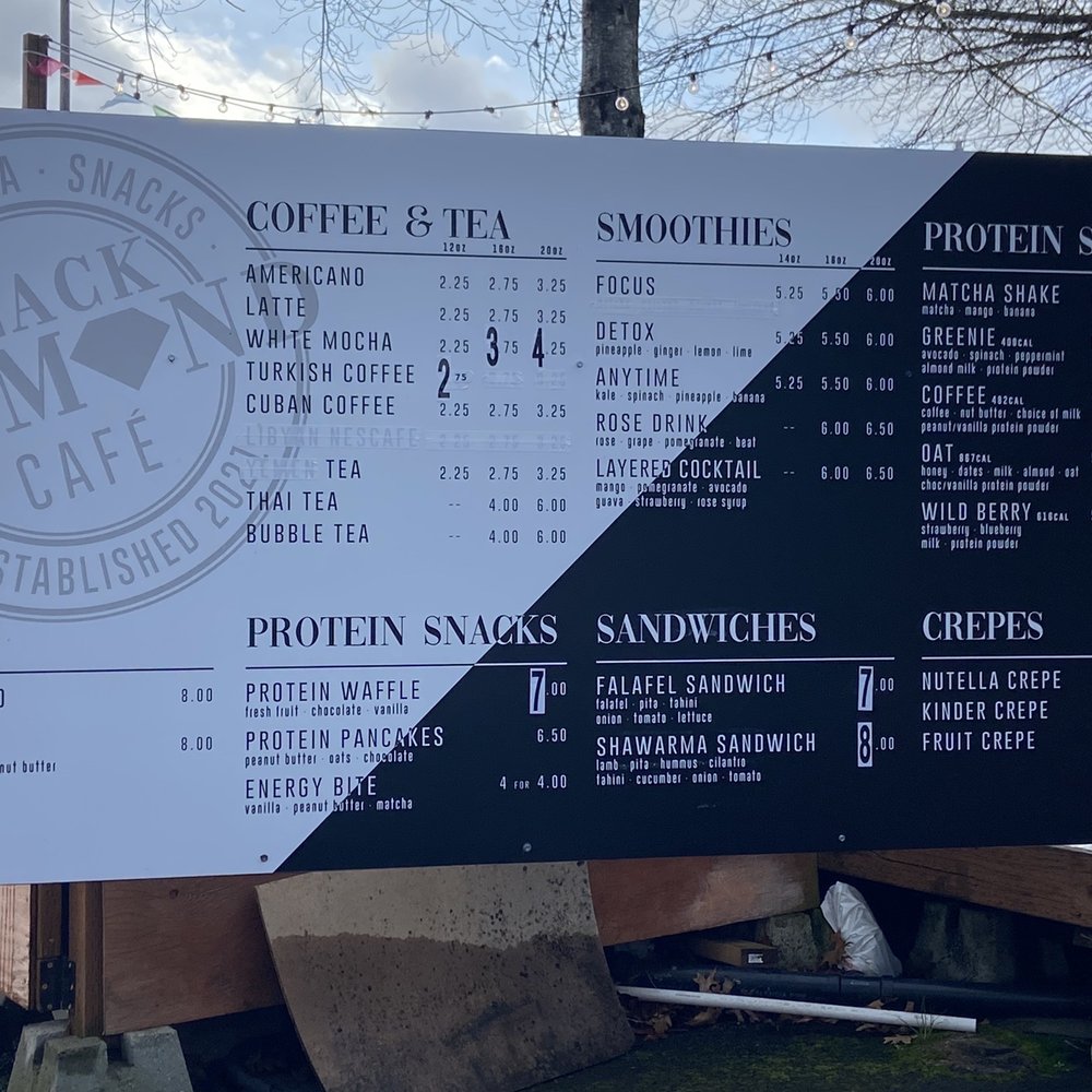 Black Diamond Cafe - menu and prices - Food Trucks Near Me - Independence, Kansas