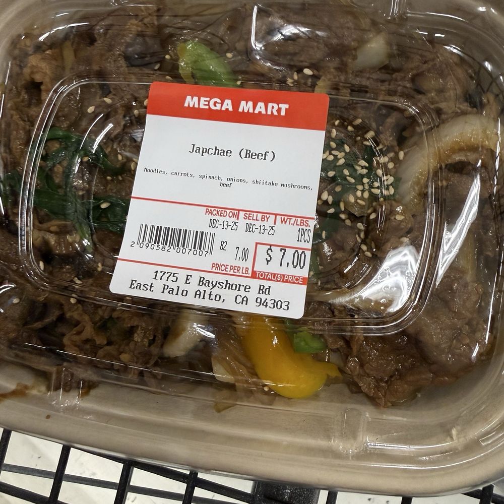 Mega Mart - Bulgogi Japchae - Specialty Food Near Me - East Palo Alto, California Mega Mart - Bulgogi Japchae - Specialty Food Near Me - East Palo Alto, California