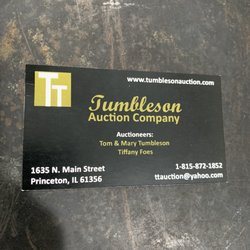 Tumbleson Auction
