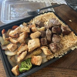 Combo chicken and steak Combo chicken and steak