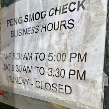 Peng's Smog Check Station - Hours - Smog Check Stations Near Me - Long Beach, California