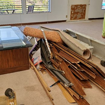 Quest Hauling - before - Dumpster Rental Near Me