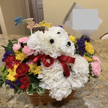 Verl's Creation - Dog A Able Birthday Bouquet - Florists Near Me - Dallas, Texas