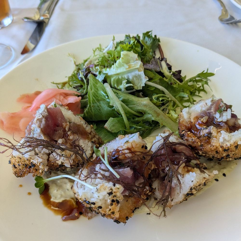 Waialae Country Club - Crispy Poke Musubi - Golf Near Me - Honolulu, Hawaii