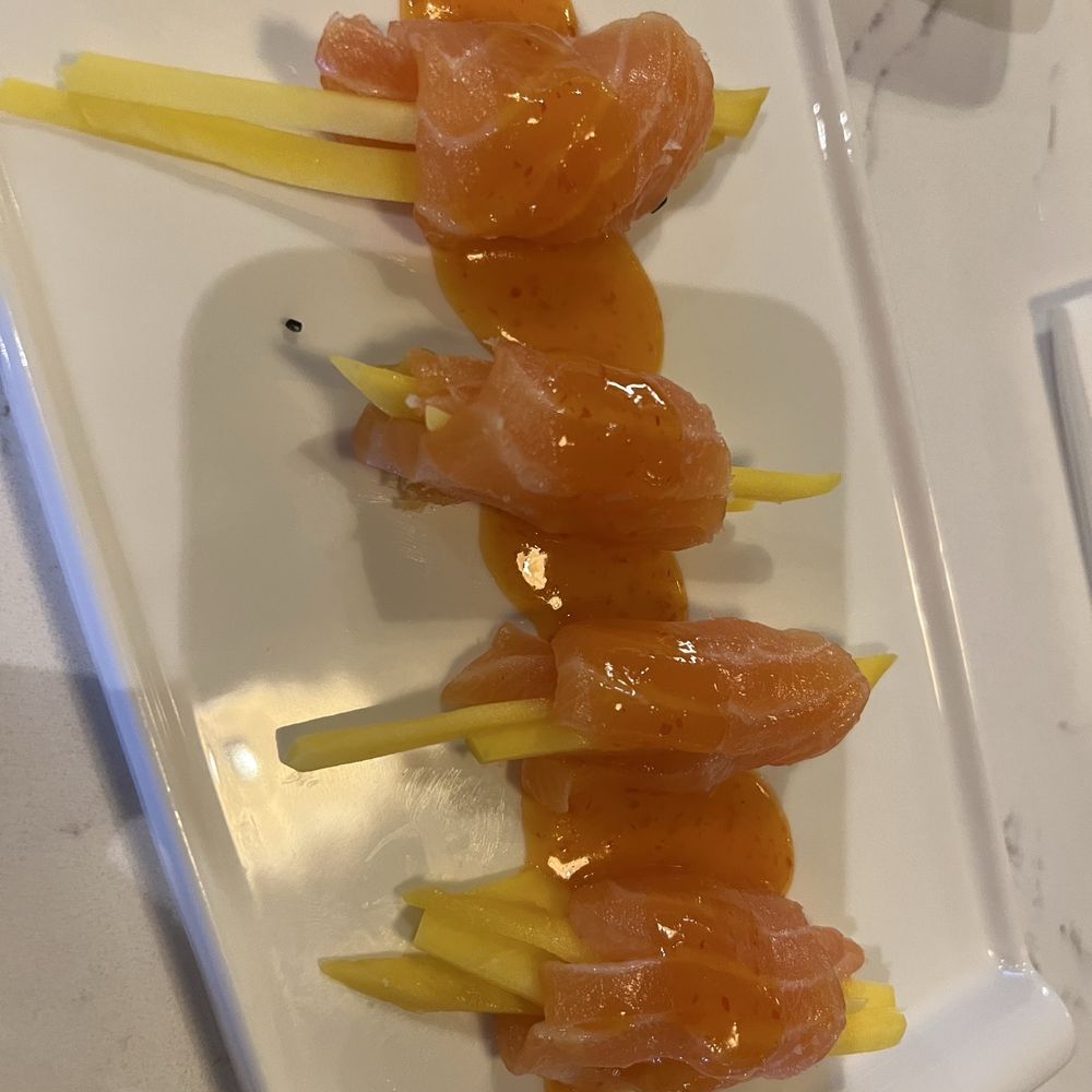 Umai Ya - Mango salmon - Sushi Bars Near Me - Arvada, Colorado Umai Ya - Mango salmon - Sushi Bars Near Me - Arvada, Colorado