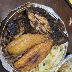 Jerk chicken meal