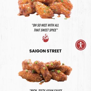 Fire Wings - Wing flavors - Chicken Wings Near Me - Reno, Nevada